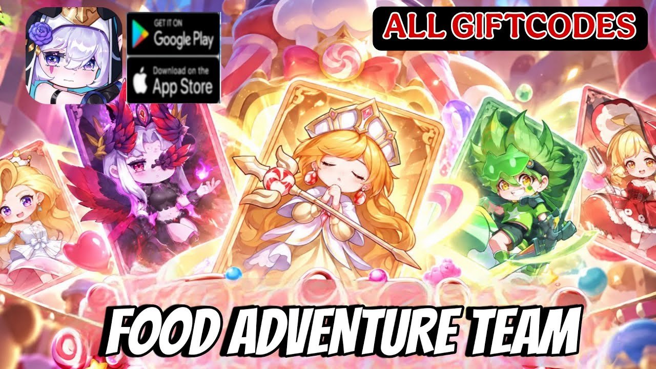 Food Adventure Team codes