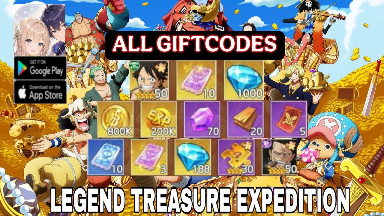 Legend Treasure Expedition codes